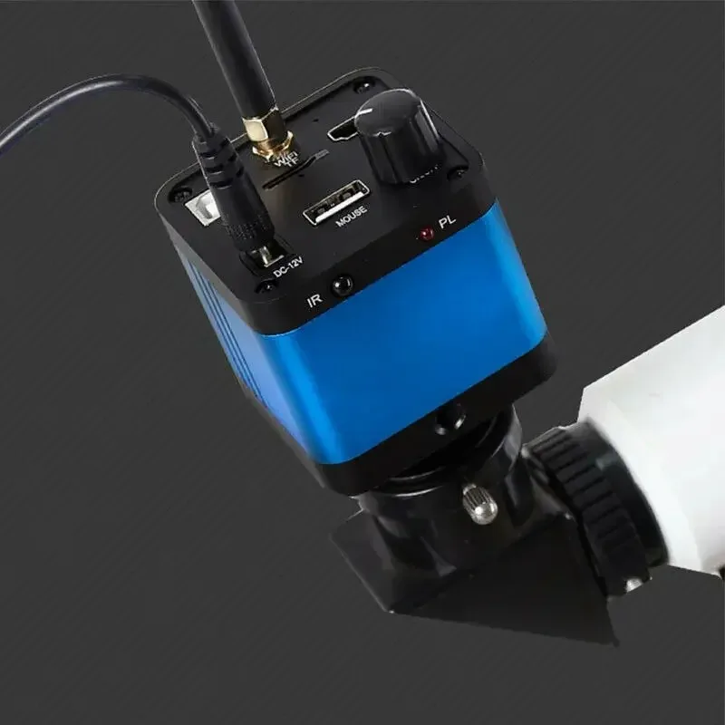 1.25in Astronomical Telescope Camera 16MP Wifi USB HDMI Wireless Electronic Eyepiece for Planetary Observation