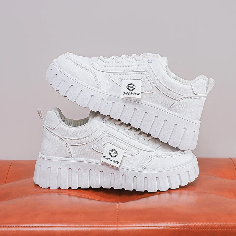 

Черные ботинки из экокожи для теннисной подошвы, женские повседневные туфли на плоской подошве, черные черные кроссовки для женщин, спортивные кроссовки из натуральной кожи, лето 2023