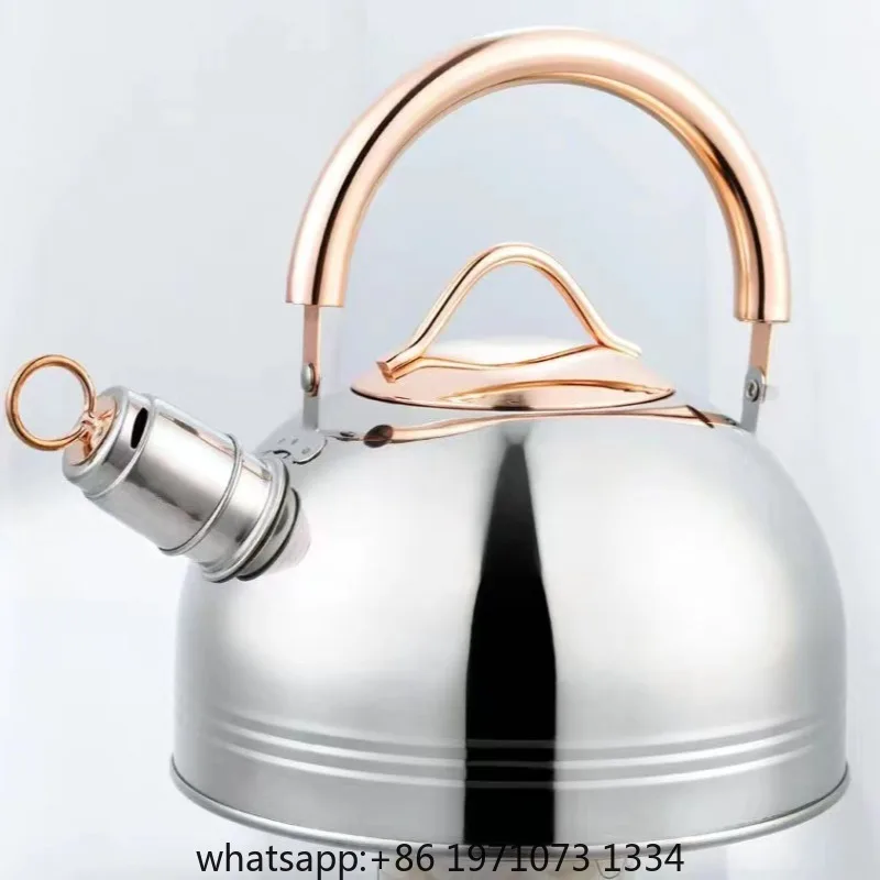 Stainless steel kettle whistle kettle household whistle kettle gas induction cooker universal