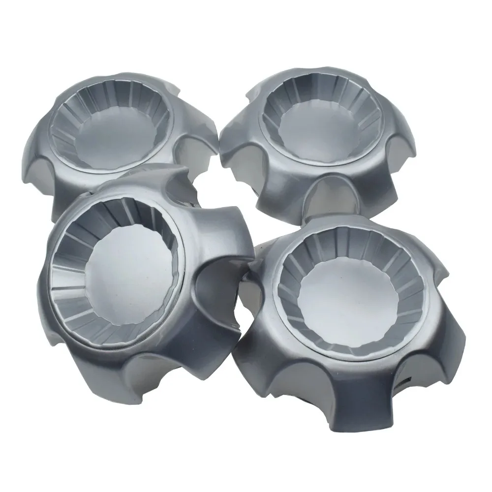 Silver Wheel Hub Center Caps For Toyota 4 RUNNER Tundra Sequoia 2003 2004 2005 2006 2007 2008 2009 42603-35800,560-69464