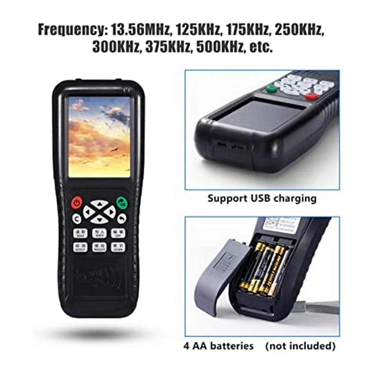 A26P ناسخ Rfid ناسخة الكاتب فك وظيفة البطاقة الذكية مفتاح آلة تتفاعل NFC ناسخة IC قارئ الهوية الكاتب