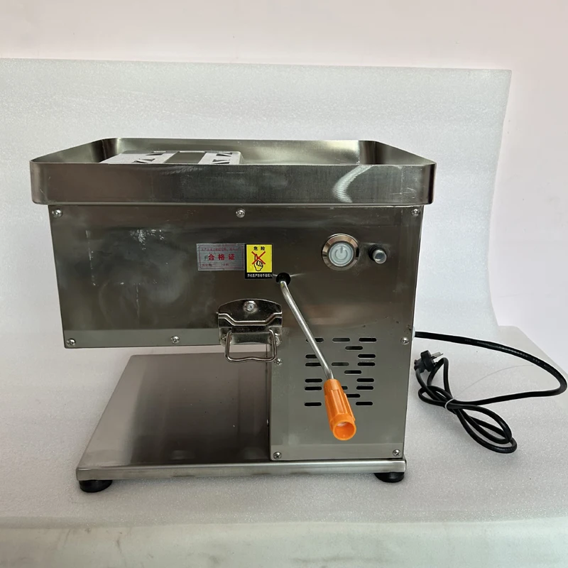 Meat Slicing and Shredding Machine Commercial Stainless Steel Meat Cutter Electric Meat Slicer Dicing Machine 1100W