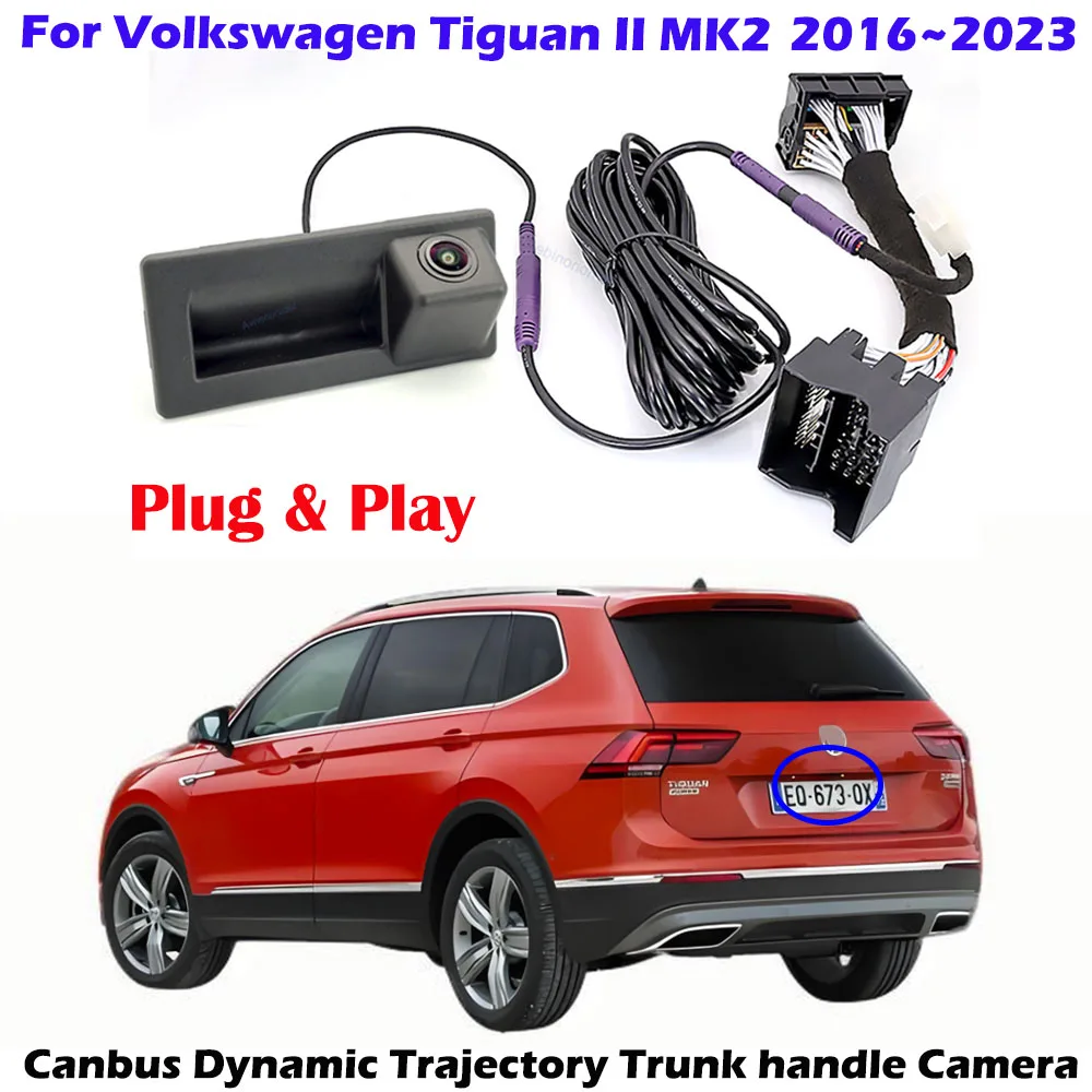 reverse-camera-for-vw-tiguan-ii-2016-2017-2018-2019-2020-2021-2022-2023-work-with-mib2-std-unit-mqb-canbus-dynamic-trajectory