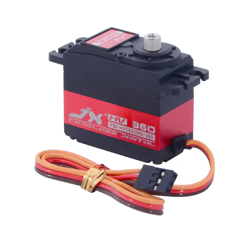 JX Servo PDI-HV5932MG Digital Servo - 32KG Torque, 0.10 Sec/60° at 8.4V, Metal Gear, Coreless, for RC & DIY Projects