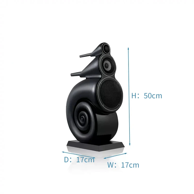 Bookshelf Speaker with Active Speaker 3 Frequency 5 Inch