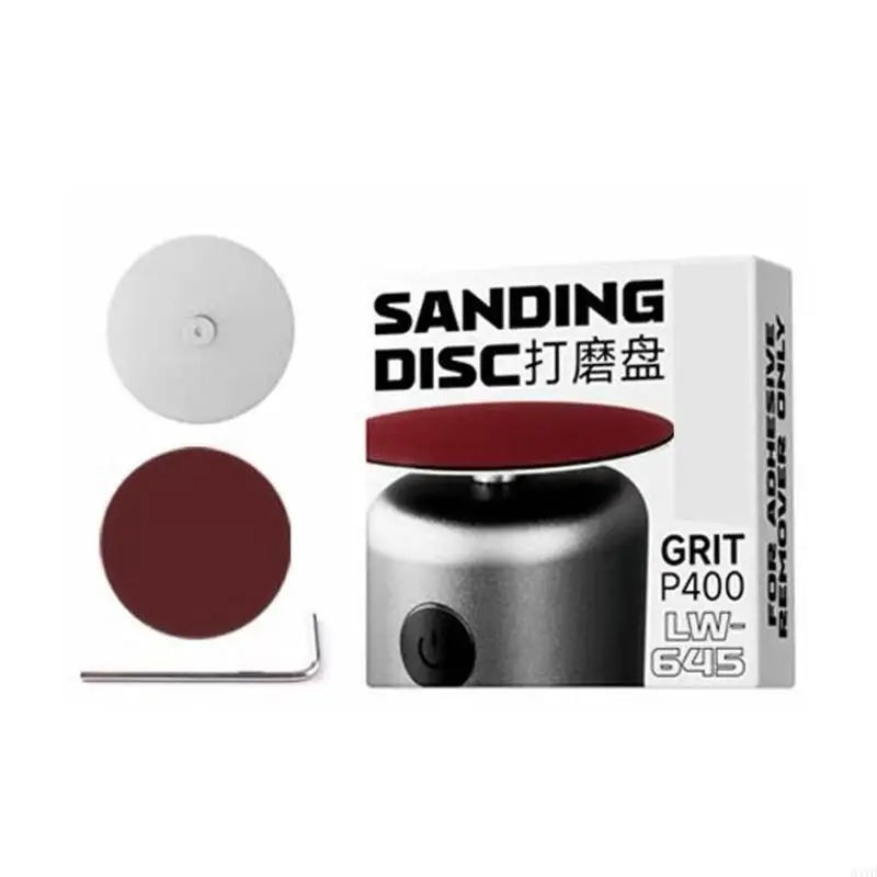 MultiPurpose 400Grit Grinding Pad For Delicate Tool Maintenance And Surfaces Polishing Adhesive Remover Grinding Discs M4YD