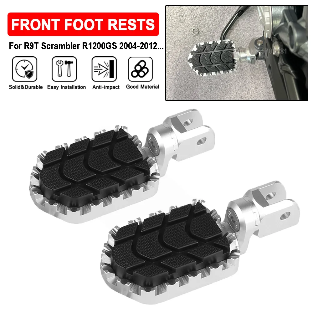 Motorcycle Footrest Footpeg Foot Pegs For BMW R1200GS OC 2004-2012 R nine T Scrambler R1100GS R1150GS 99-03 F800GS F650GS F700GS