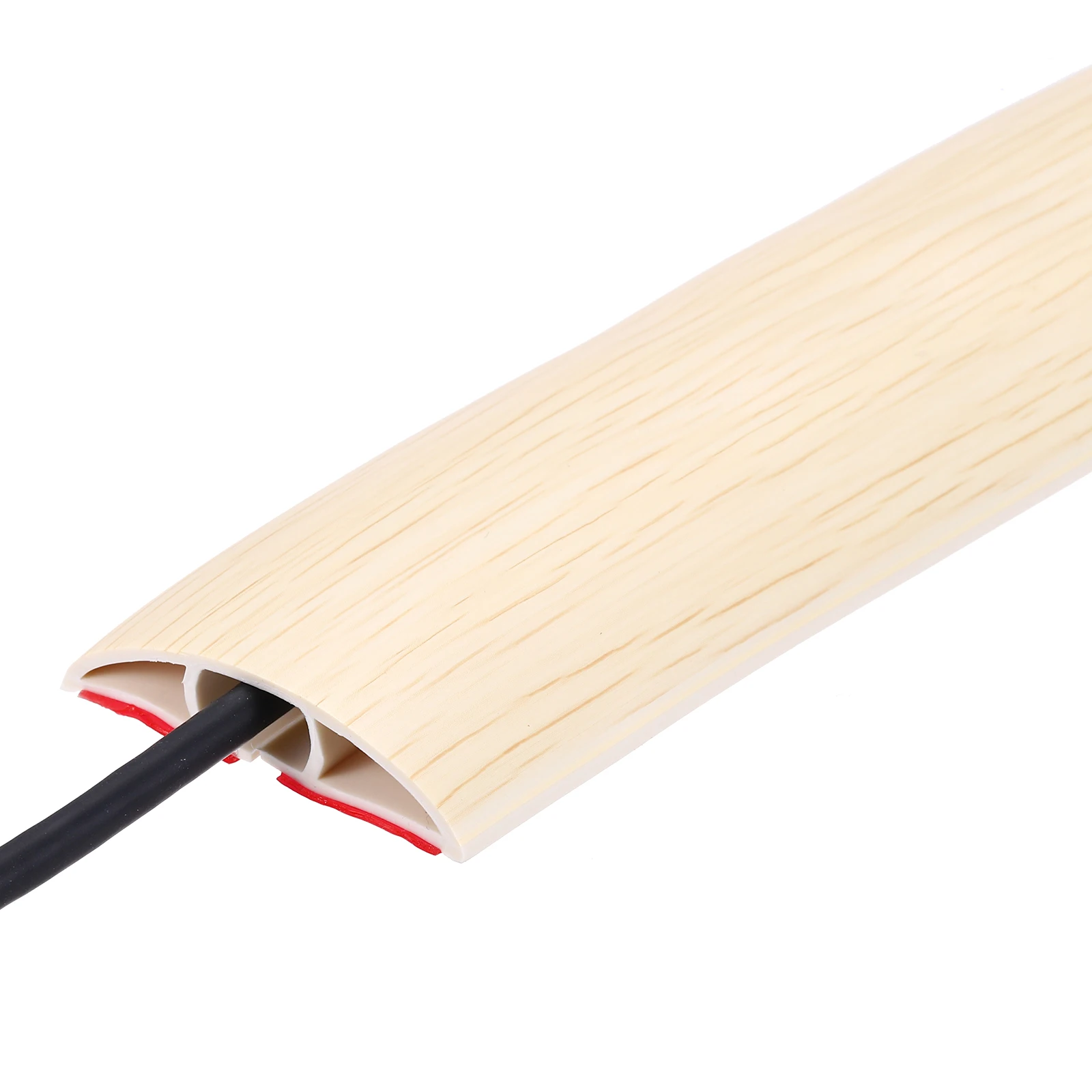 

1.2-3Meters Floor Cord Cover Extension Cord Hider for Floor Cable Management Wire Organizer Covers Protector Prevent Cable Trips