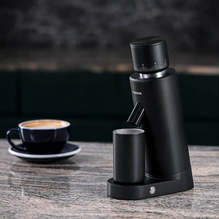 Office Home Use Single Dose Conical Electric Coffee Grinder 63MM Bean Grinder