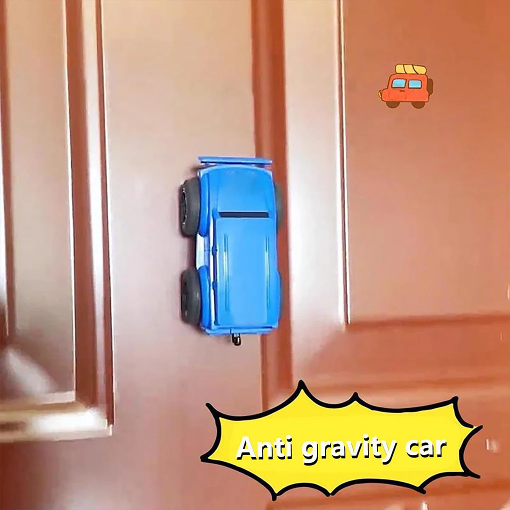 ปีนเขาของเล่นเด็กรถ Inertia ดึงกลับ Anti-GRAVITY รถราง Magnetic Wall รถของเล่นสนุกรถปีนเขา