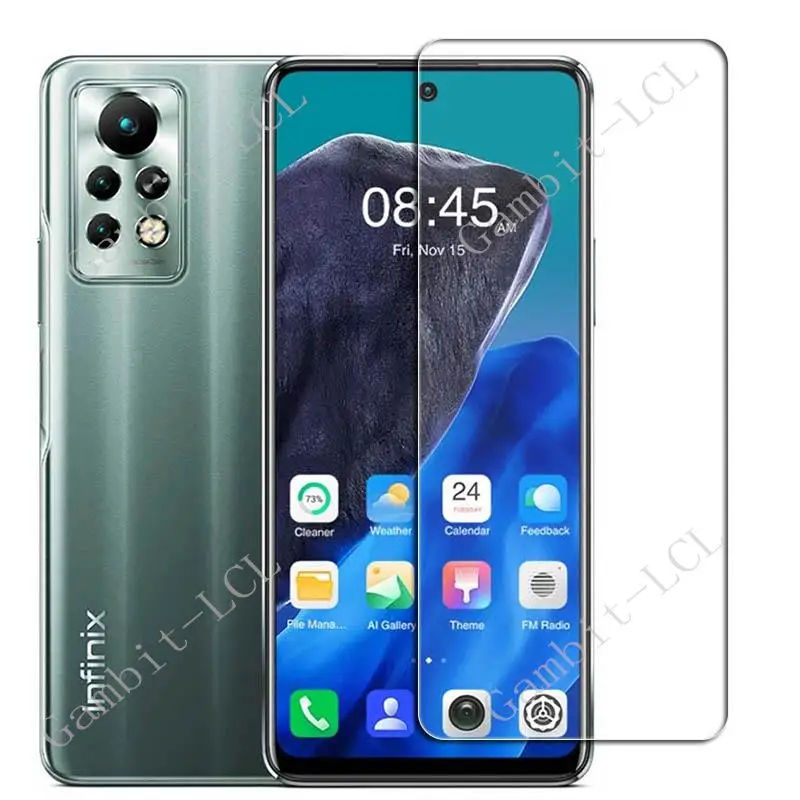 2PCS FOR Infinix Note 11 Pro 6.95" Tempered Glass Protective ON InfinixNote11Pro Note11Pro 11S X697 Screen Protector Film Cover image 2