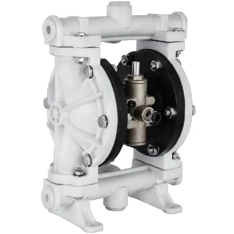 Air-Operated Double Diaphragm Pump, 1/2 in Inlet & Outlet, Polypropylene Body, 13.2 GPM & Max 120PSI