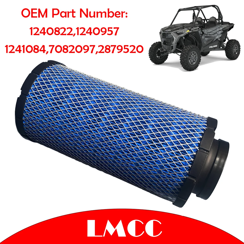 Limpiador de filtro de aire para motocicleta, elemento de filtro de entrada de aire para Polaris RZR XP 4 1000 Turbo EPS DYNAMIX, edición de comando limitada