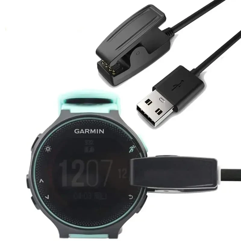 

Charger for Garmin Forerunner Lily 2 35 230 235 630 645 Music 735XT, Approach G10 S20, Vivomove HR - USB Charging Cable Cord