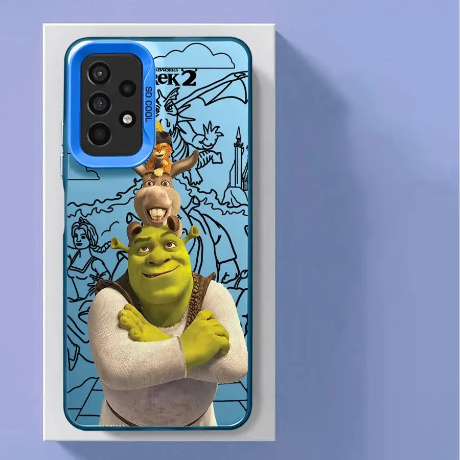 MoviesS S-Shrek-s Phone Case for Samsung Galaxy A55 A12 A13 A22 A23 A24 A11 A14 A32 A33 A34 A54 A53 A35 A52 A15 Soft Cover