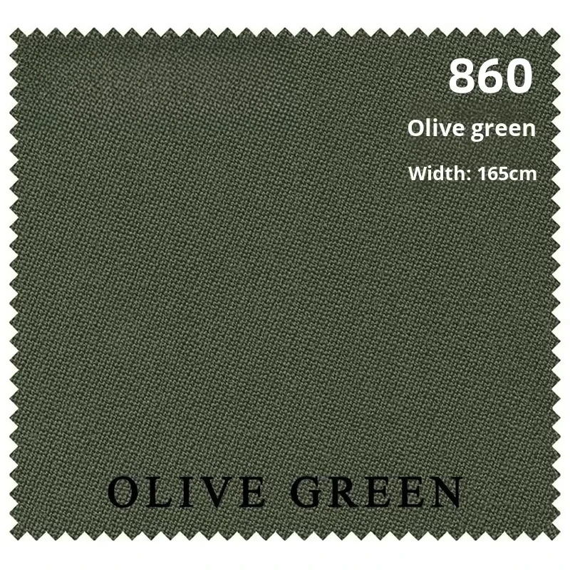 Kain Meja Biliar Khusus Kejuaraan Dunia 860 Impor, Aksesoris Snooker & Biliar untuk Meja Biliar