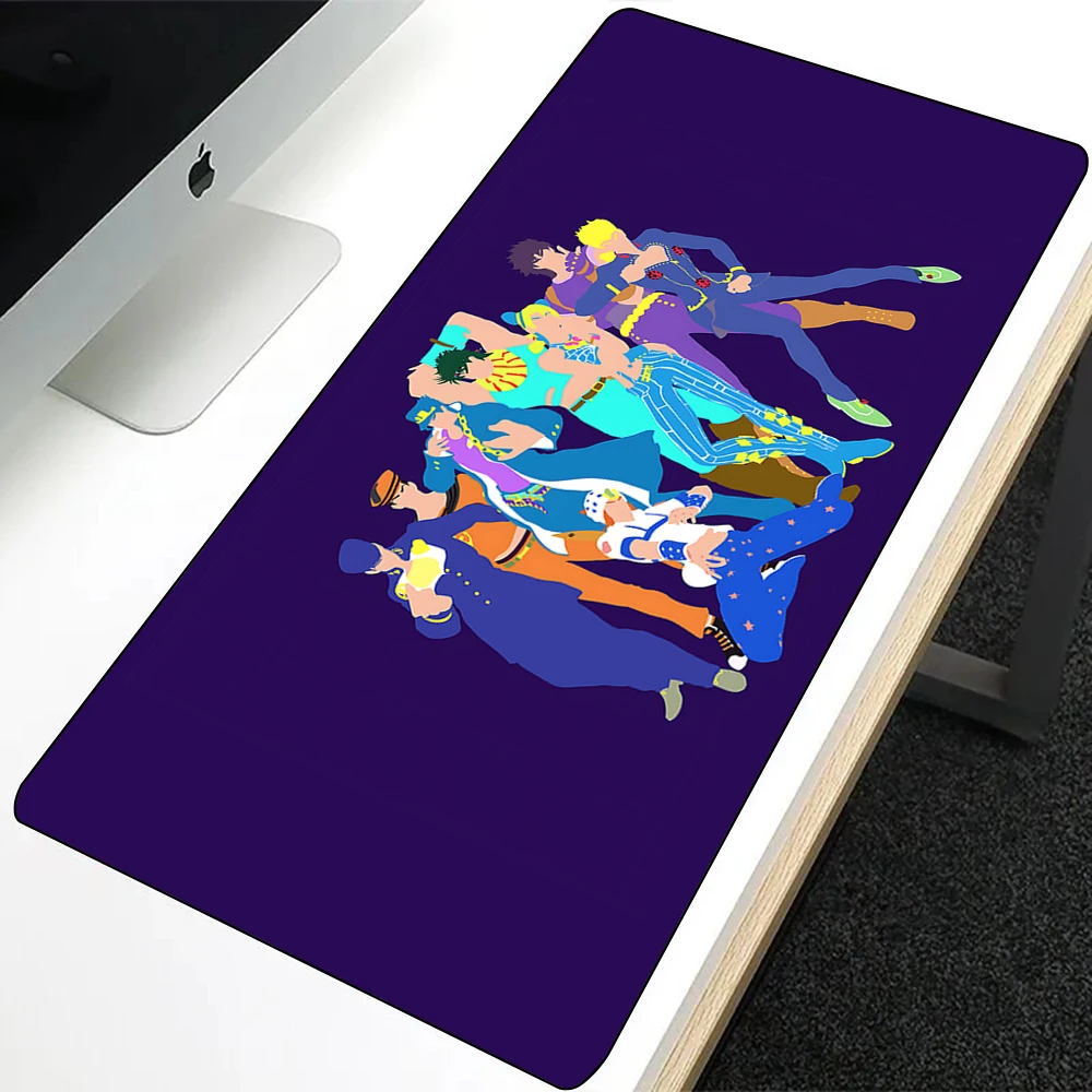 Jojo Bizarre Adventure Mousepad HD Printing Computer Gamers Locking Edge Non-slip Mouse Pad XXL90x40cm Keyboard PC Desk Pad