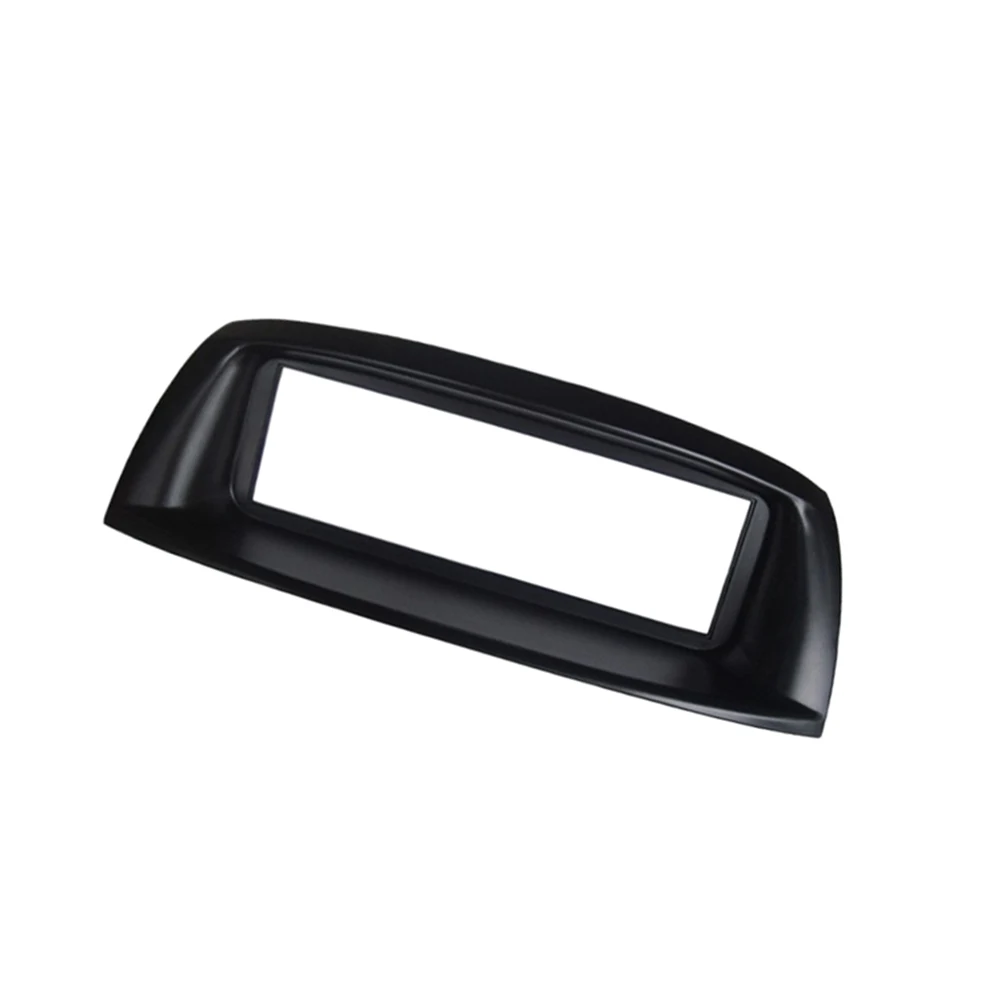 1DIN Radio Fascia For Dash Panel Mount Trim Kit For Fiat For Punto For Linea 2002 Stereo Faceplate Audio Modification Black ABS