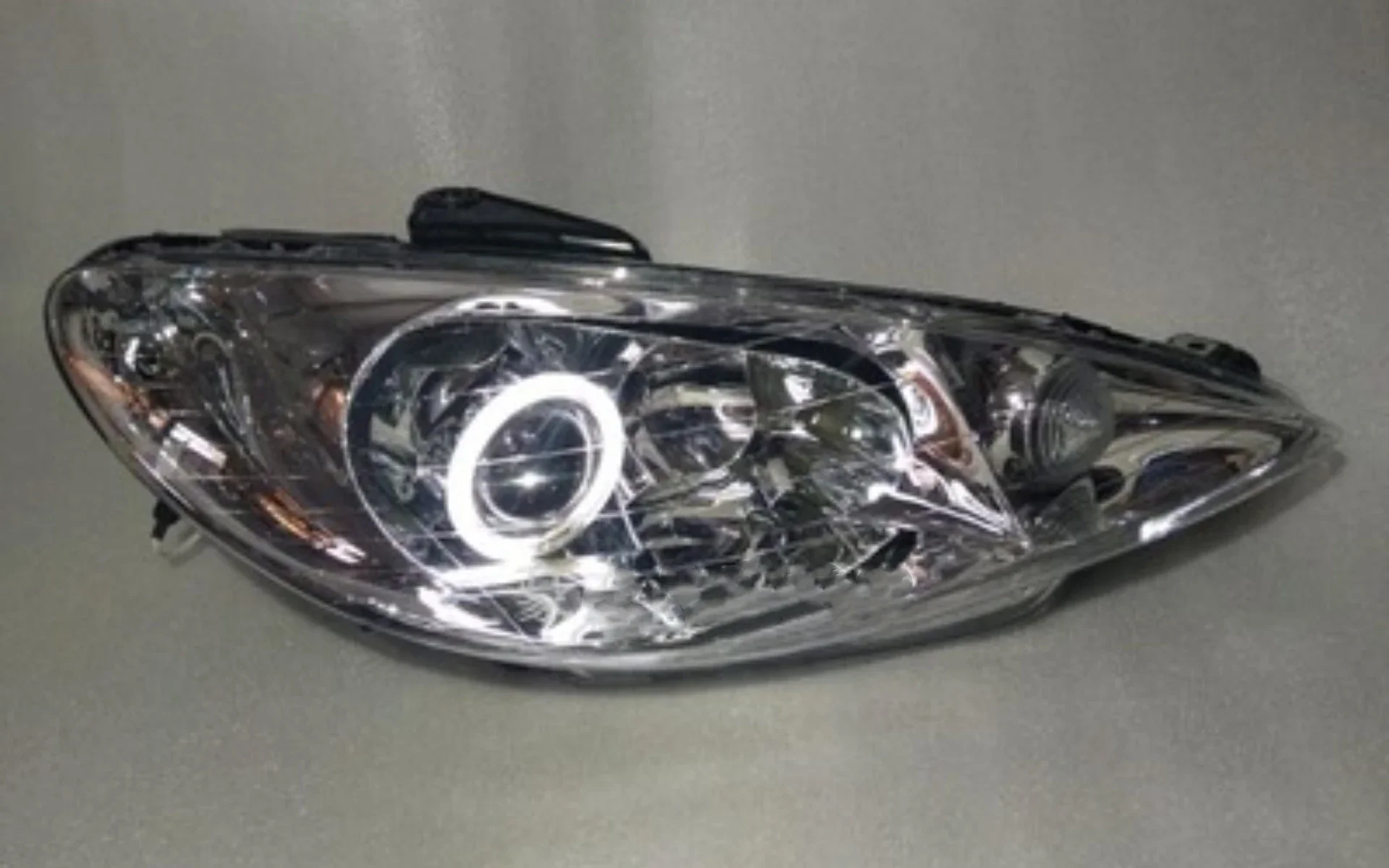 Led Front Headlight Assembly for Peugeot 206CC Lens Daytime Running Light Xenon Turn Signal Car Accessories