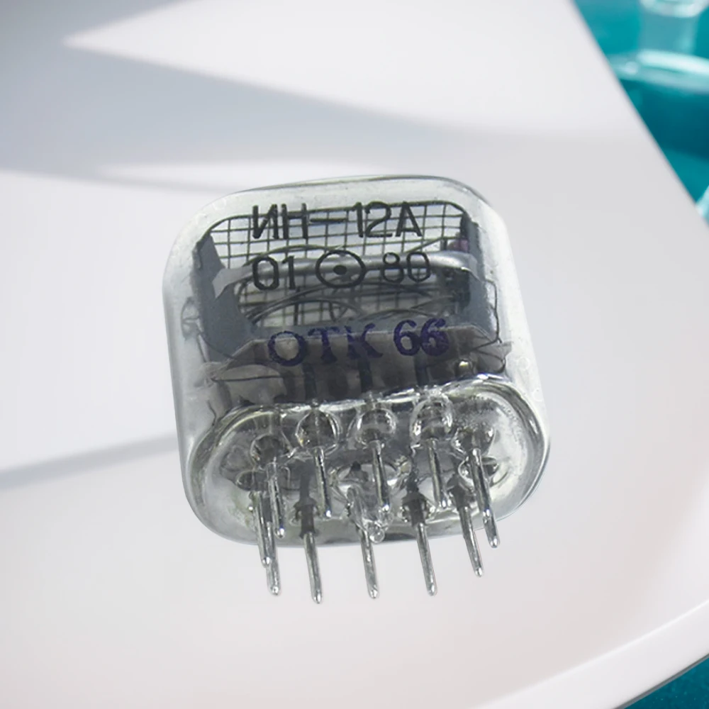 

1 шт. лампа накаливания IN-12 (НИК-12) с десятичной запятой, трубка для цифровых часов, симулятор Nixie, деталь для DIY проектов