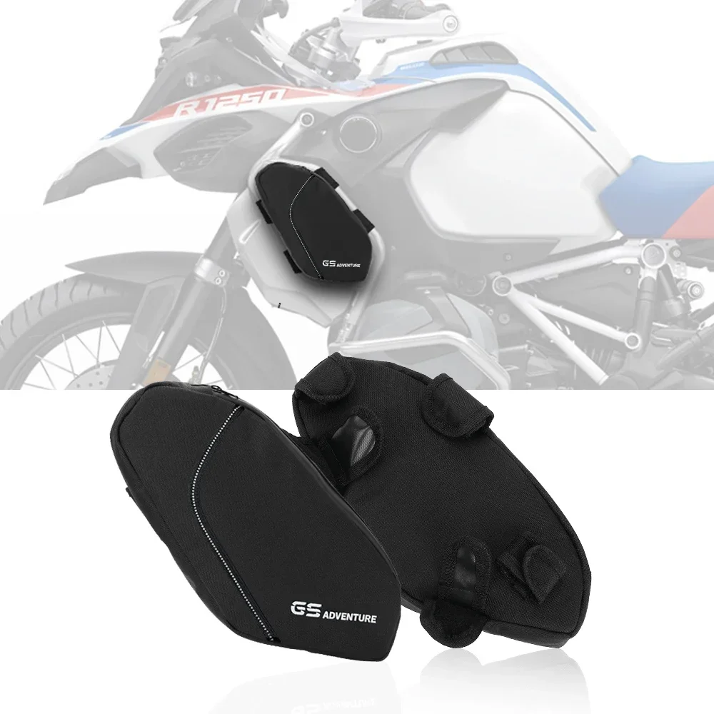 For BMW R1250GS R1200GS F750 850GS Bumper Bags R 1250 1200 Adventure Tool Phone Glove Placement Box Frame Motorcycle Accessories