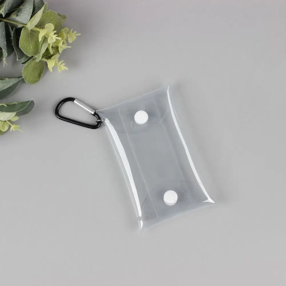 Dustproof Anime Doll Display Bag Transparent with Metal Buckle Doll Storage Box Multiple Sizes Clear Doll Organizer Bag