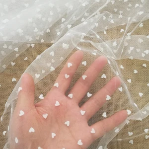 Jacquard Fabric thêu cho váy cưới, lưới may, váy bóng Pháp, 14 kiểu, màu trắng 12 Brodery màn hình bán hàng chính - №11