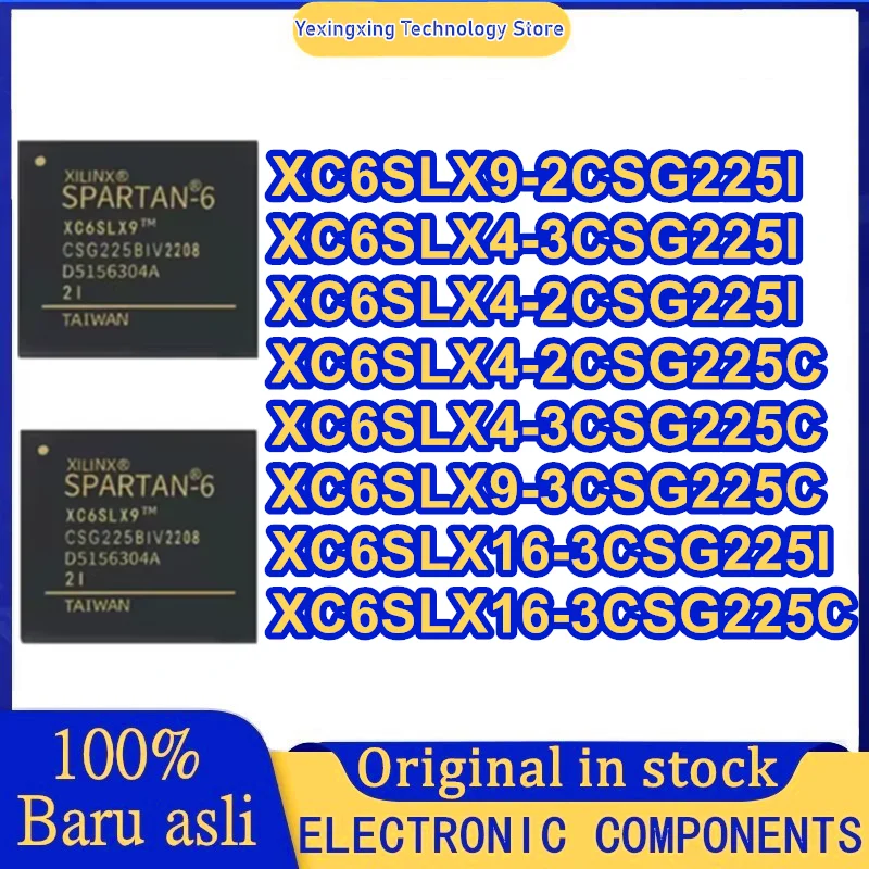 

XC6SLX4-3CSG225I XC6SLX4-3CSG225C XC6SLX4-2CSG225I XC6SLX4-2CSG225C XC6SLX9-2CSG225I XC6SLX9-3CSG225C XC6SLX16-3CSG225I XC6SLX16