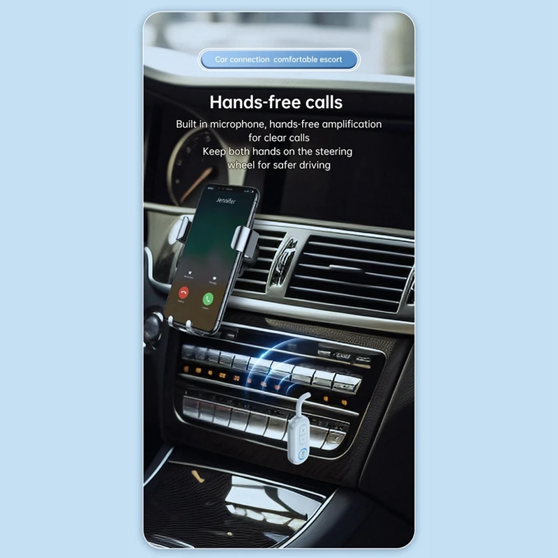 AUX Wireless Adapter 2-In-1 Portable Bluetooth Wireless Transmitter Receiver Audio Receiver For Car And Home