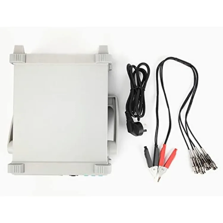 Desktop LCR Meter inductance Tester 10~100KHz Continuously Adjustable; 1Hz Step; Support SCPI; (4510, Grey, 3)