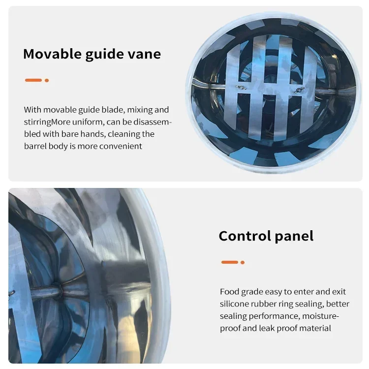 مبيعات المصنع مباشرة توريد المصنع خلاط جسيمات مسحوق المختبر، طبل صغير من الفولاذ المقاوم للصدأ 304