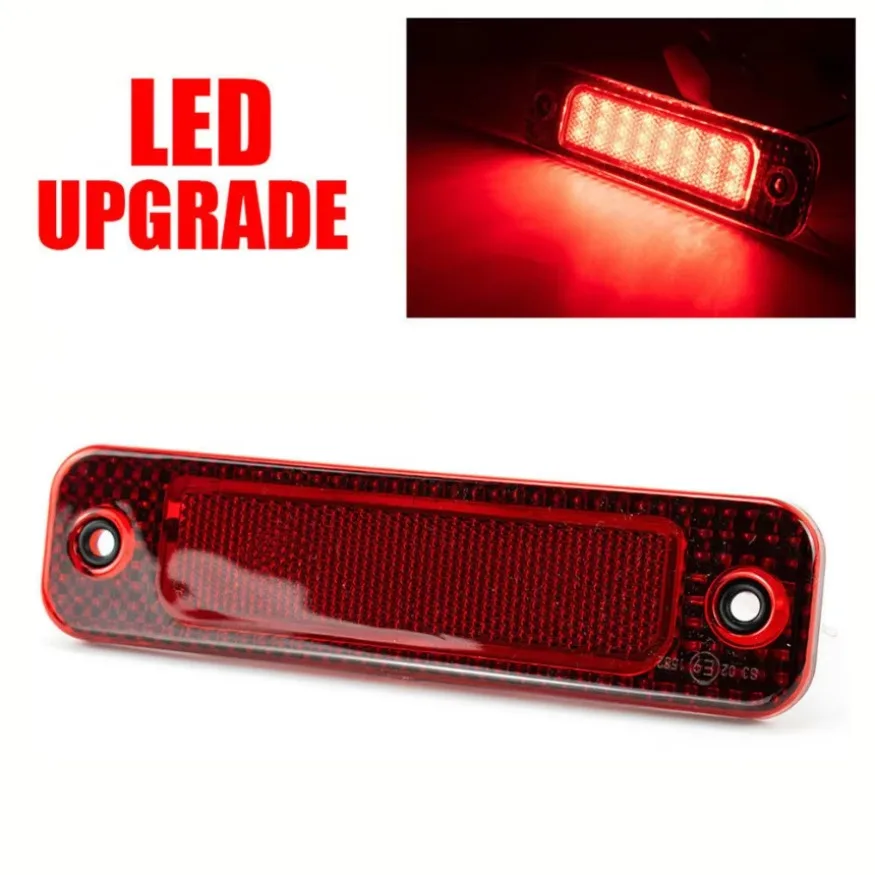 Red Lens High-Level Third Brake Stop Light fit For Ford Transit MK7 Tourneo 2006-2014 1519539 5128002 1418383 Brake Lights 1x