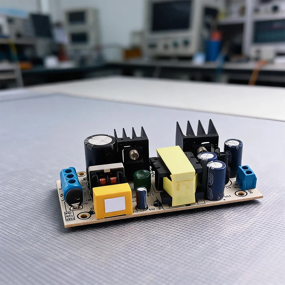36W 12V DC Power Supply with Full Protection Features for Use in Industrial Automation and Electronic Prototyping