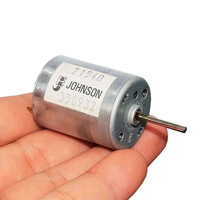 

JOHNSON 21540 RF-370CA Mini 370 Motor DC 12V-24V 7250RPM Micro 24mm Carbon Brush Electric Motor DIY Hobby Toy Model Car Lock