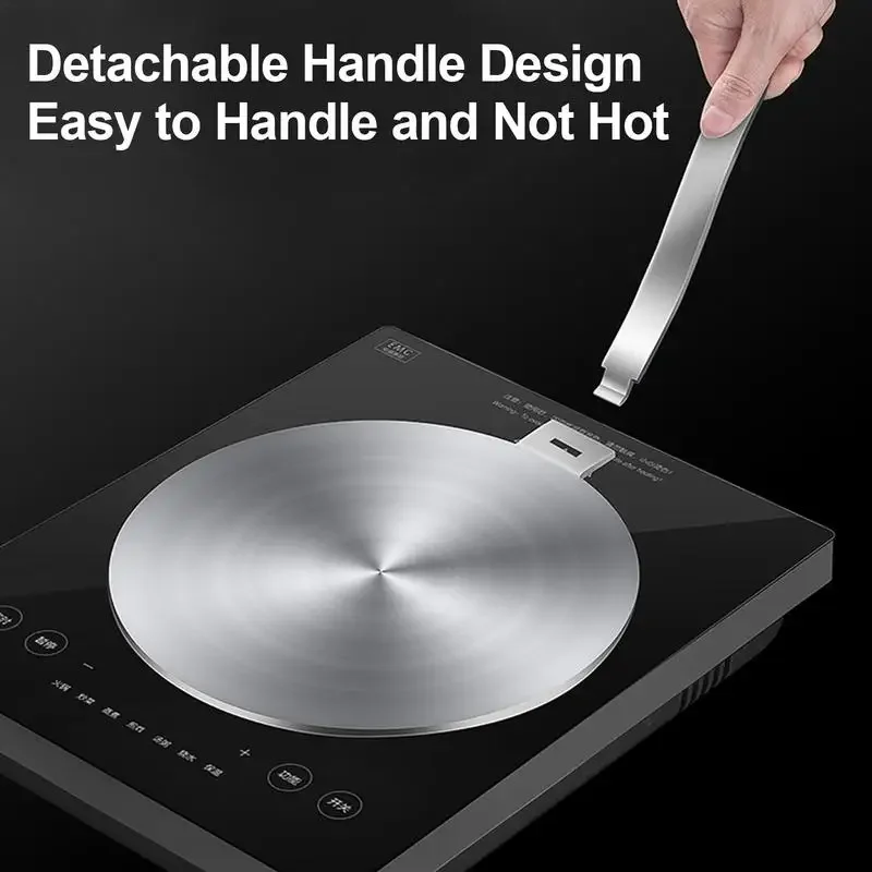 Stainless Steel Heats Conduction Plates Induction Cooker Plate Diffuser Electric Stove Protector Kitchen Cooking Accessories