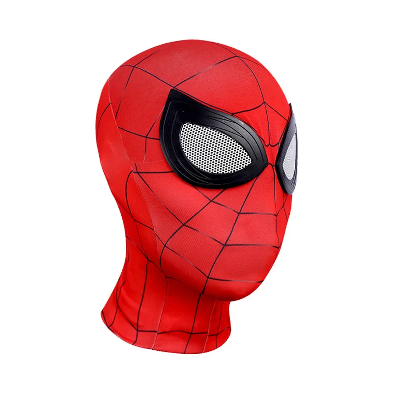 Adult Kids Halloween Cosplay Iron Spider Mask Movie Superhero Role Playing Headdress Theme Party Costume Props Dress Up