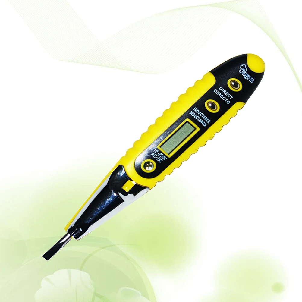 

Digital Voltage Tester Pen Circuit Electrical 765A Mini ABS Material GB8218 Standard Carbon Steel Wire Cable Inspection Tool