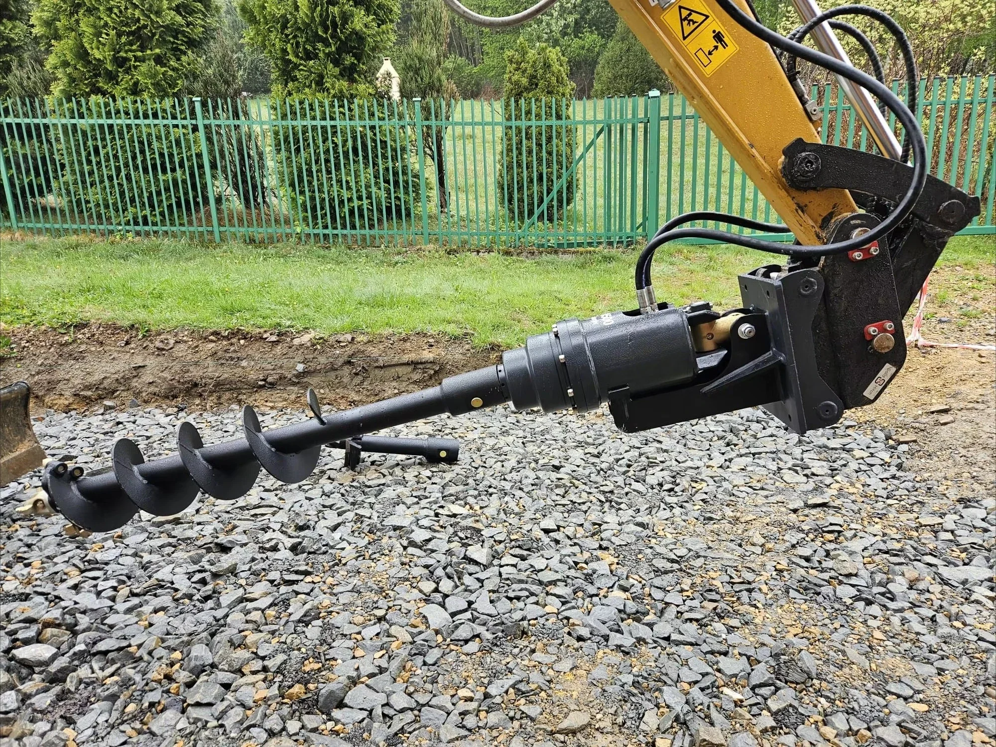 Lei Hydraulic Auger Digging At - Auger Drill Attachment review and price