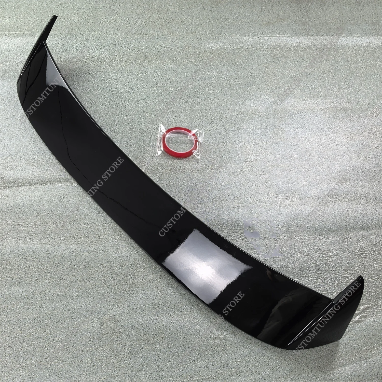 Gloss Black ABS Car Rear Roof Spoiler For Seat Leon MK3 3.5 5F5 SC 2-Door Hatchback TSI TDI Standard 2013-2019 Bodykits Tuning view 4