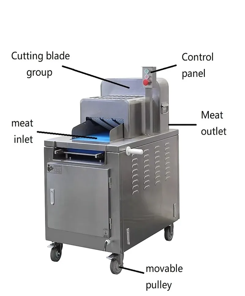 High Efficient Durable Frozen Meat Cutting Machine Bone Saw Block Cutter