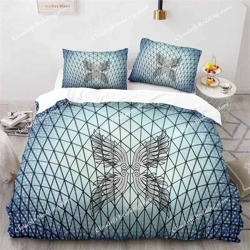 Colorful GeometricPsychedelic Swirl Bedding Set Single Twin Full Queen King Size Bed Set Aldult Kid Bedroom Duvetcover Sets Bed