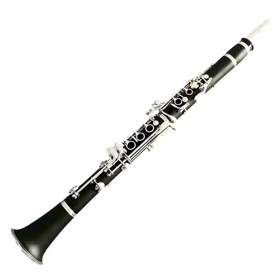 

China Factory High Quality Clarinet Nickel Plated 17 Keys C Klarinette Instrument