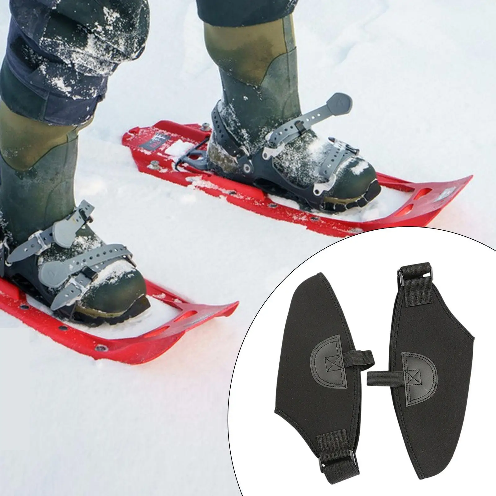 

Чехлы для лыжных ботинок, черные защитные чехлы, теплые для мужчин и женщин, защитные чехлы для лыжных ботинок, чехлы для зимних ботинок, лыжные принадлежности, подарки для лыж