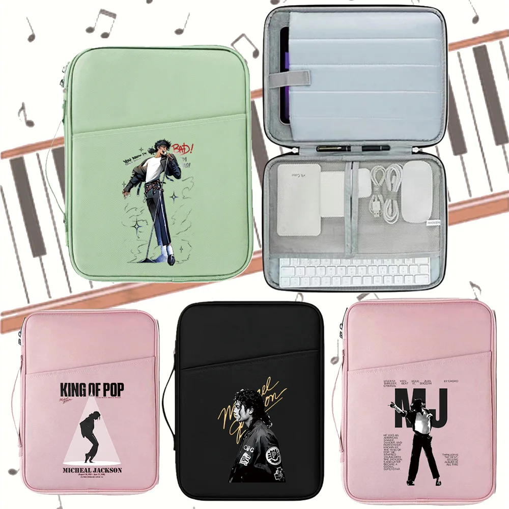 Michael Jackson Laptop Sleeve Handbag Case for Macbook Pro Air13 13.6 14 15 Waterproof Notebook Cover for Lenovo HP Xiaomi Bag