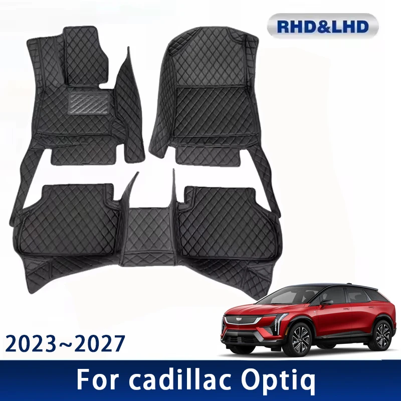 

Car Floor Mats For Cadillac Optiq EV 2023 2024 2025 2026 2027 Waterproof Custom Auto Foot Pads Carpet Interior Accessories