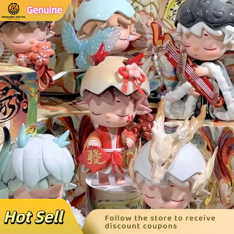 

Genuine Spot Mimi Fenghualu Series Blind Box Mimi Chinese Style Figure Cute Ornaments Doll Girl Gift Fashionable Ornaments