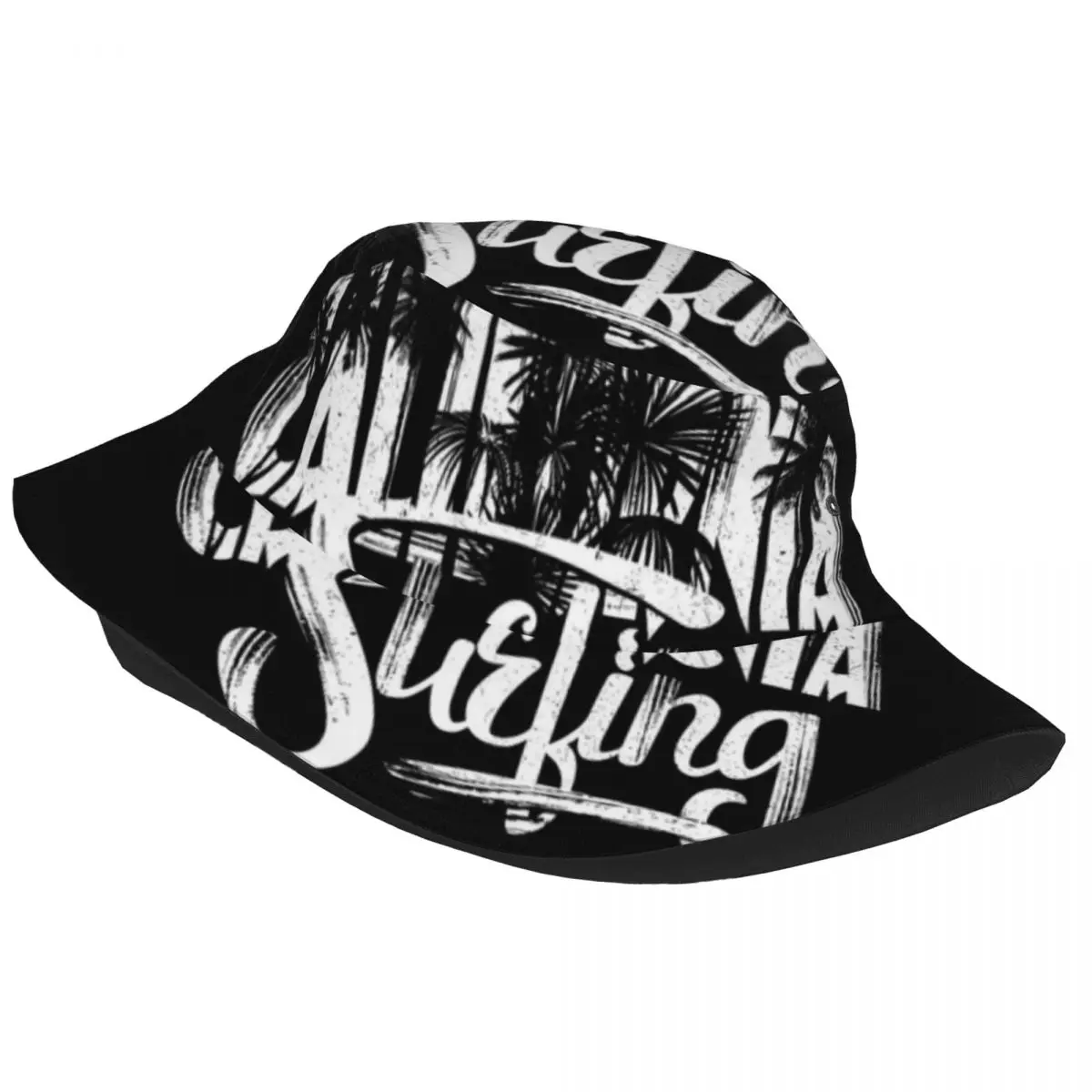 Fisherman Hat Unisex Bob Cap California Surfing Print Hip Hop Gorros Panama