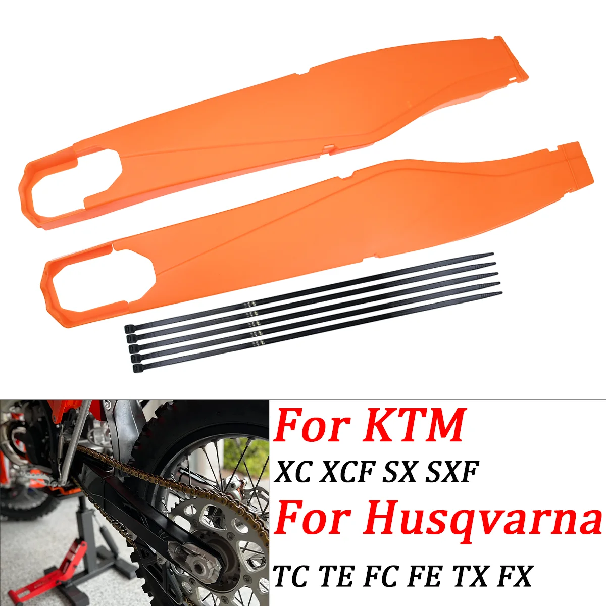 Motorcycle Swingarm Swing Arm Protector For KTM SX SXF XC XCF XCF-W EXC-F TC TE FC FE 125 150 250 350 450 500 2013-2022