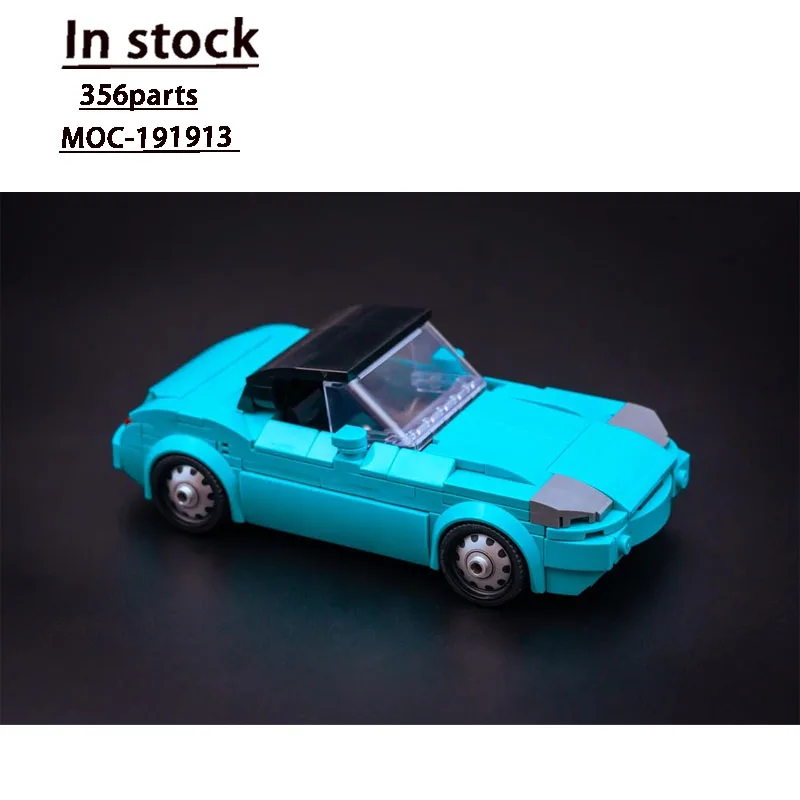 MOC-191913 جديد كلاسيكي مبدع سوبر للتحويل سيارة رياضية بنة نموذج 356 أجزاء لعبة عيد ميلاد الأطفال الأولاد