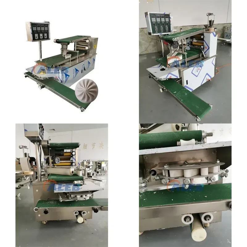SFW Certificate Automatic Dough Rolling Baozi Machine, Handmade Layered Steamed Bun Equipment
